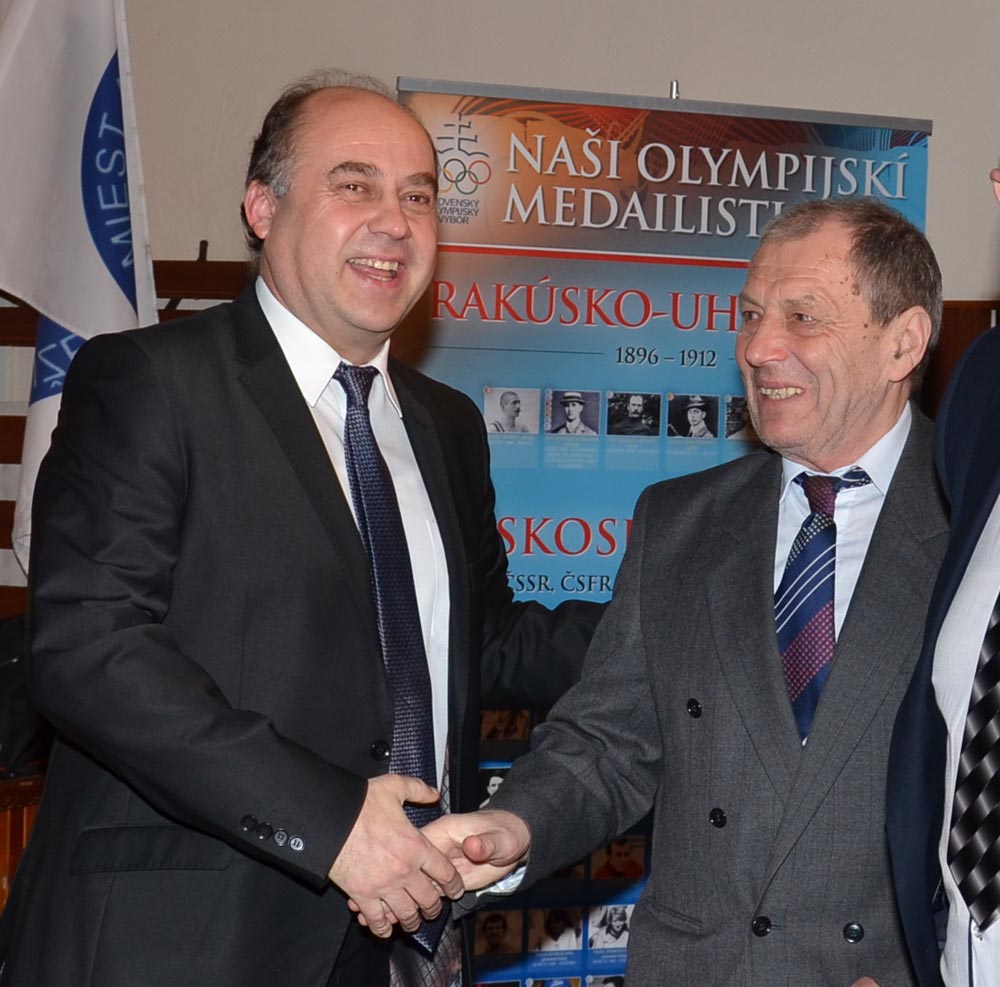 RNDr. Daniel Daniš (primátor mesta Nováky), Milan Zgančík