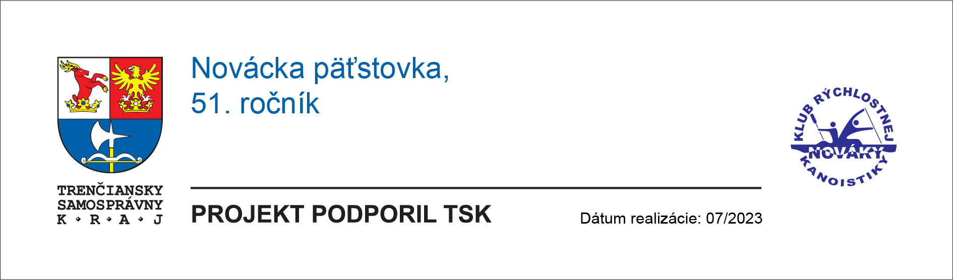 Novácka päťstovka - 51. ročník - projekt podporil Trenčiansky samosprávny kraj